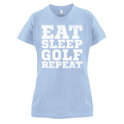 Eat Sleep Golf REPEAT T Shirt