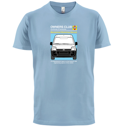 Car Owners Manual Ford Transit T Shirt