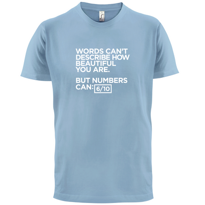 Words Can't Describe Beauty T Shirt