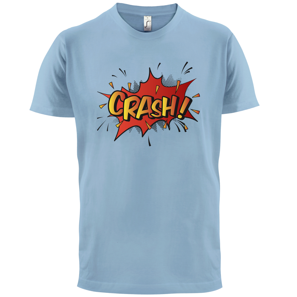 CRASH! Word Art T Shirt