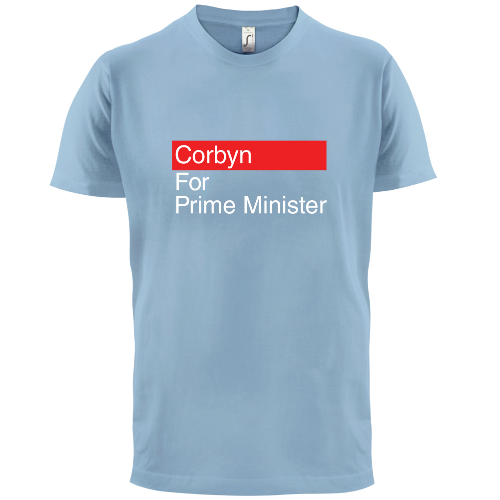 Corbyn For Prime Minister T Shirt