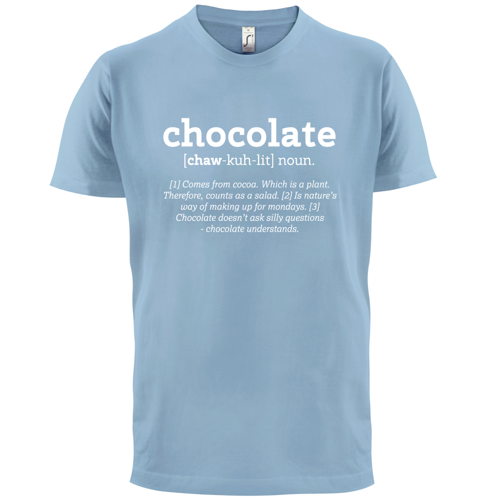 Definition Chocolate T Shirt