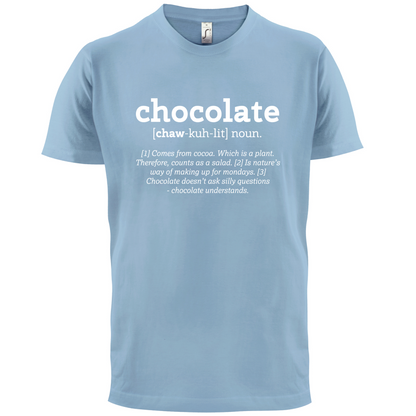 Definition Chocolate T Shirt