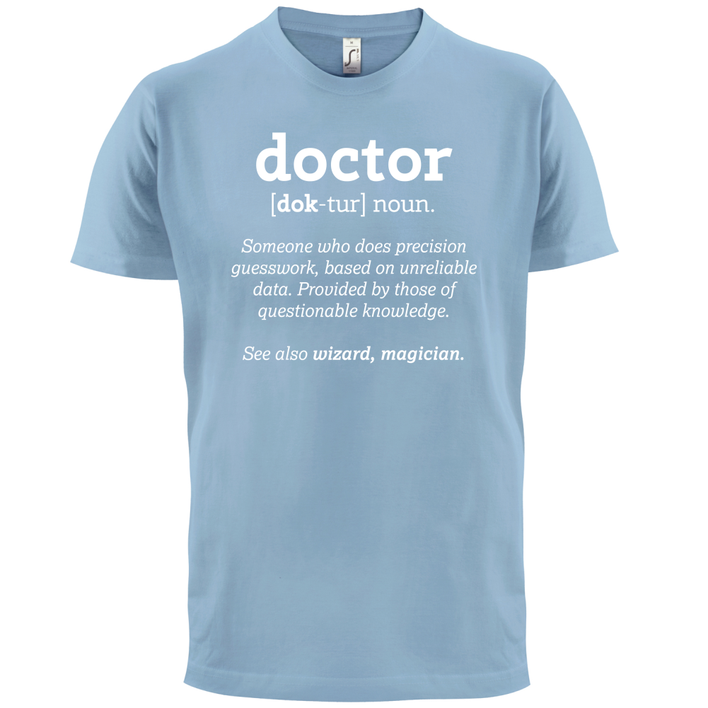 Definition Doctor T Shirt