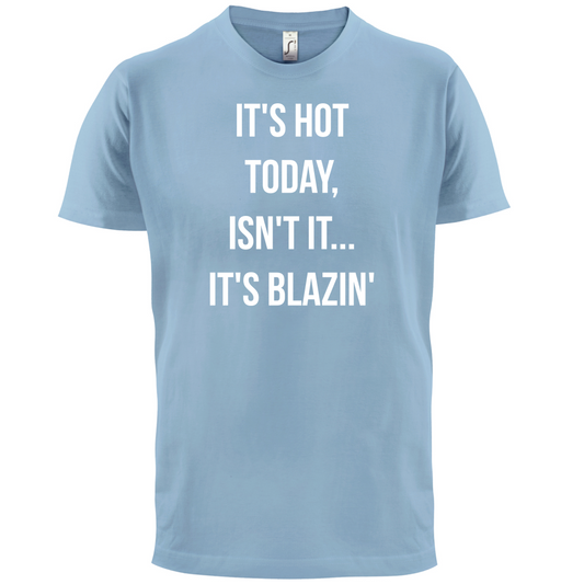 It's Hot Today It's Blazin T Shirt