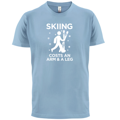 Skiing Costs Arm & A Leg T Shirt
