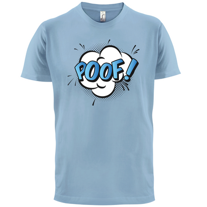Poof! Word Art T Shirt