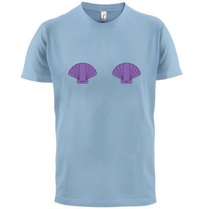 Mermaid Shell Boobs T Shirt