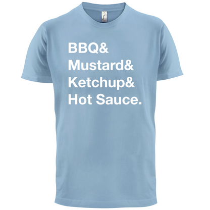 BBQ & Mustart & Ketchup T Shirt