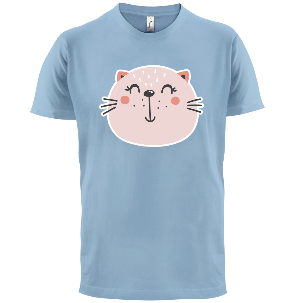 Smiley Face Dog Kids T Shirt