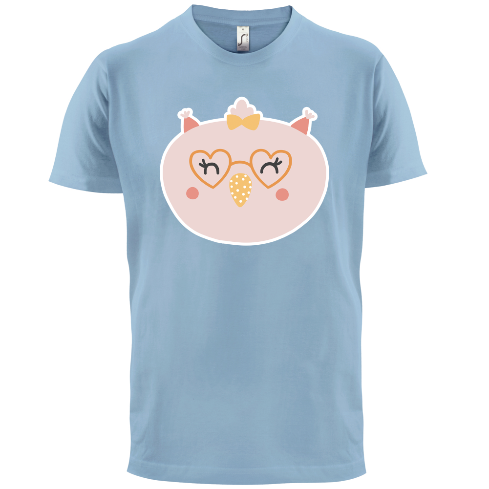 Smiley Face Chick T Shirt