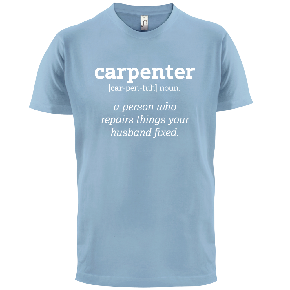 Definition Carpenter T Shirt