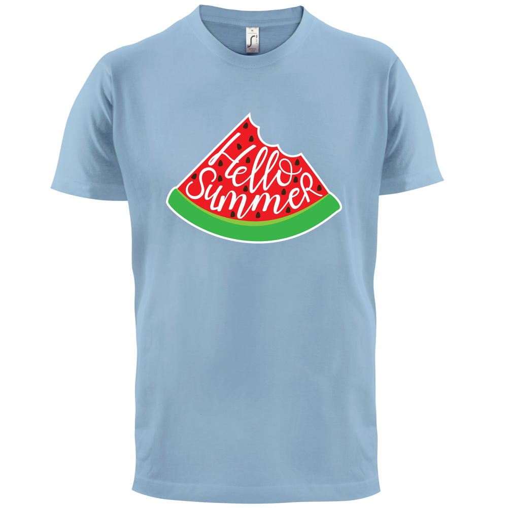 Hello Summer Watermelon T Shirt