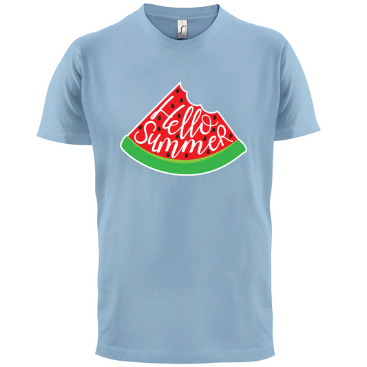 Hello Summer Watermelon T Shirt