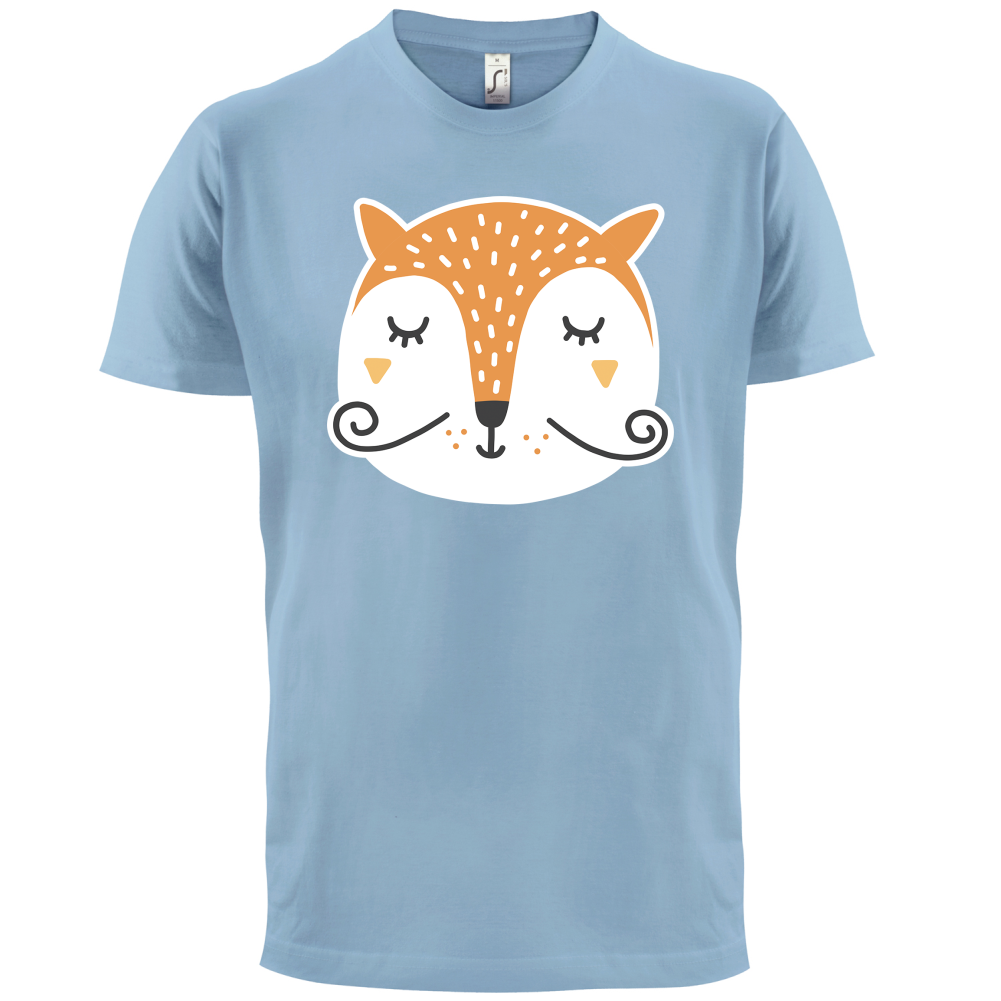 Smiley Face Mr Fox T Shirt