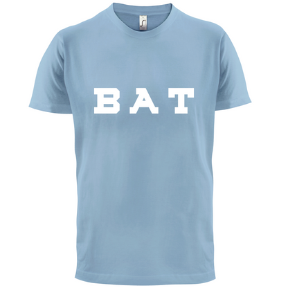 Justcie Bat College Style T Shirt
