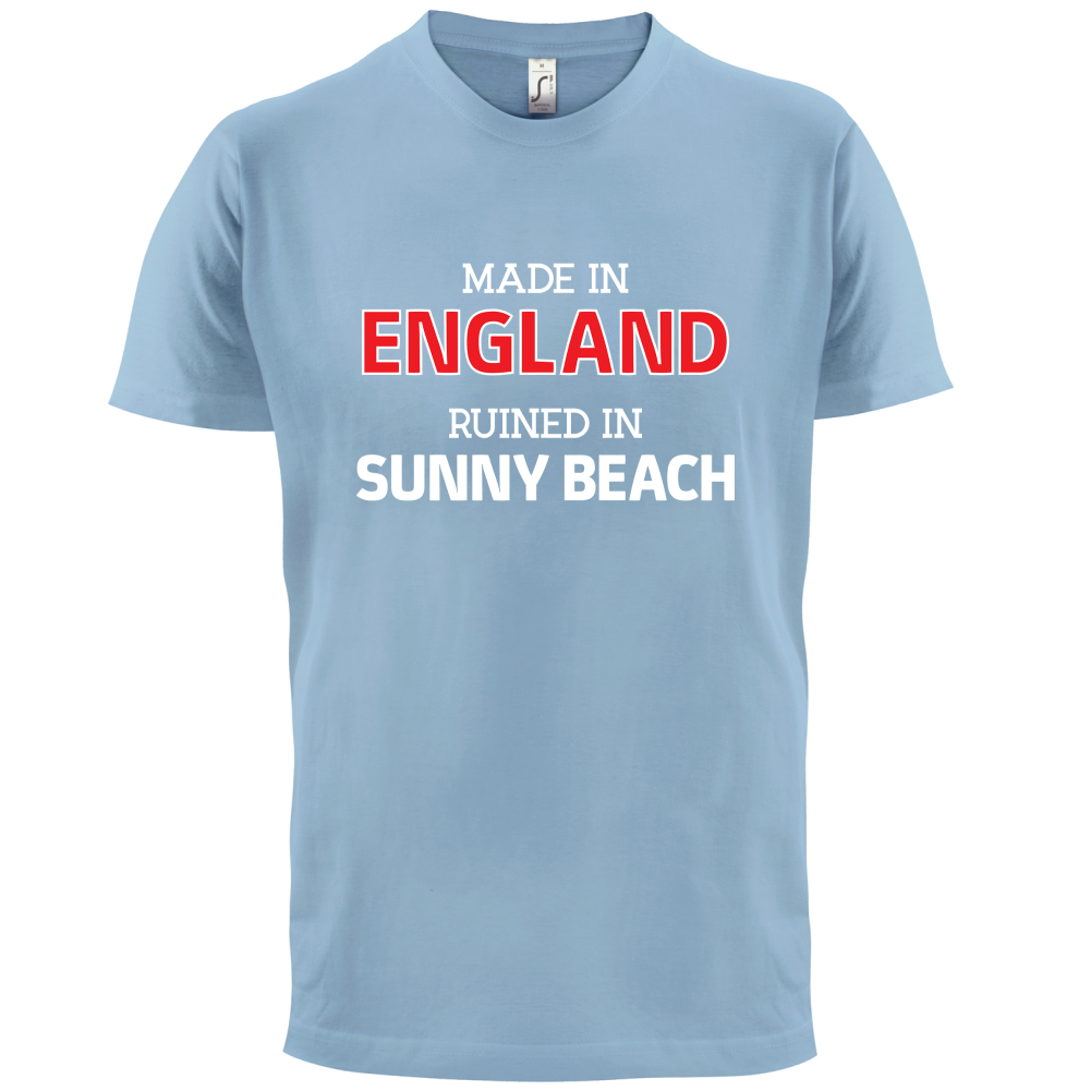 Ruined In Sunny Beach T Shirt
