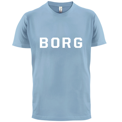 Justcie Borg College Style T Shirt