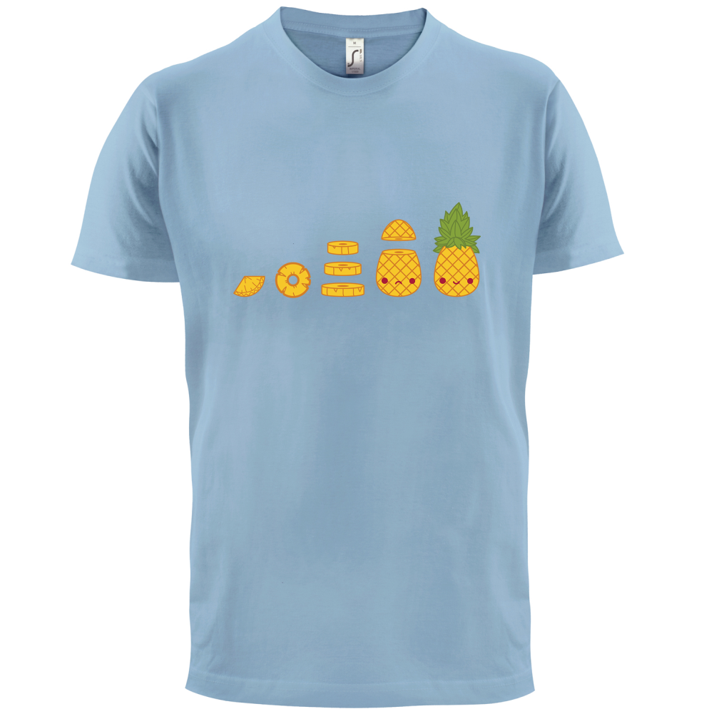 Evolution Of Pineapple T Shirt