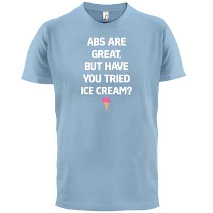 Abs Are Great, Ice Cream  T Shirt