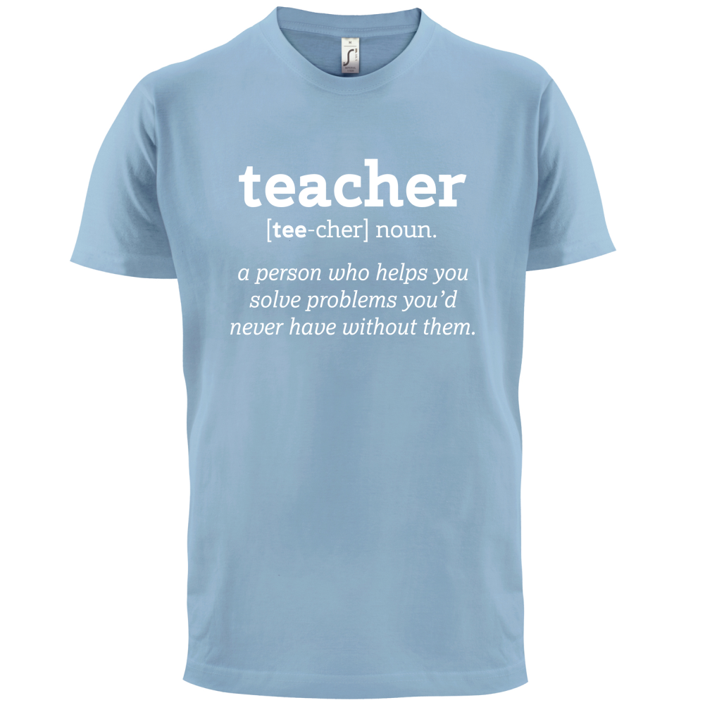 Definition Teacher T Shirt