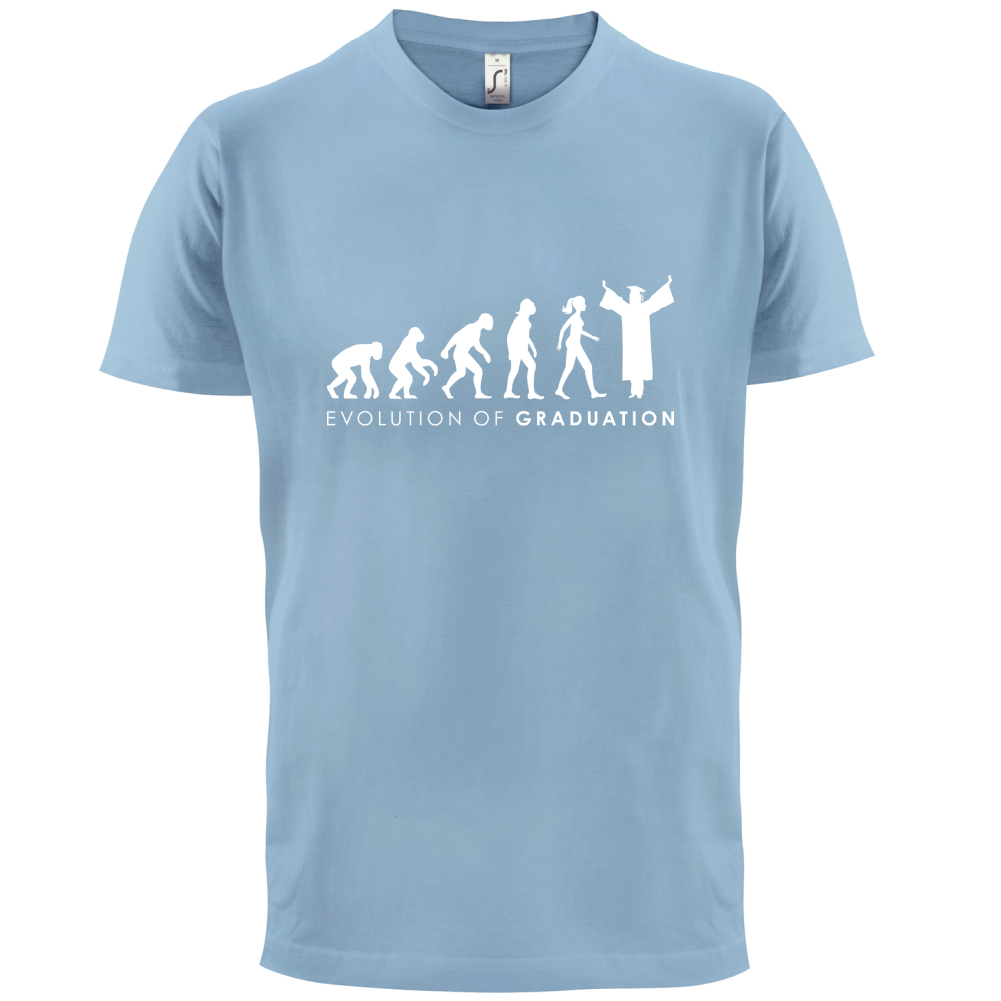 Evolution Of Woman Graduation T Shirt