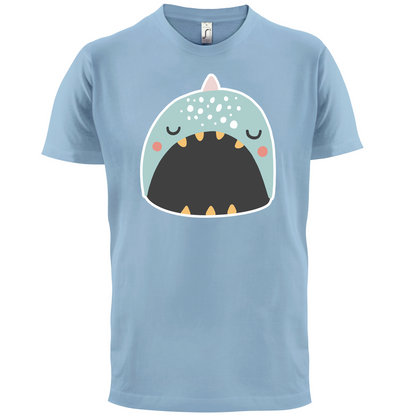 Smiley Face Narwhal T Shirt