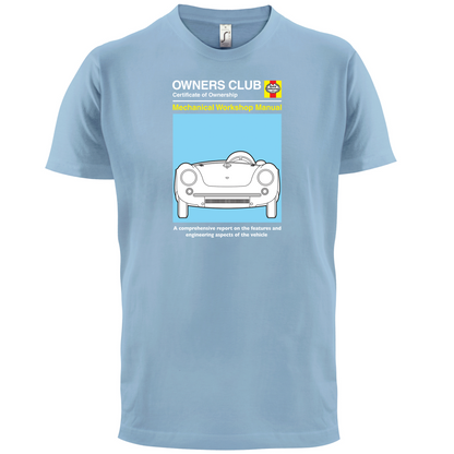 Car Owners Manual 550 T Shirt