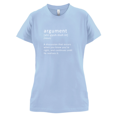 Funny Definition Argument T Shirt