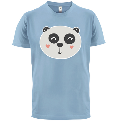 Smiley Face Panda T Shirt