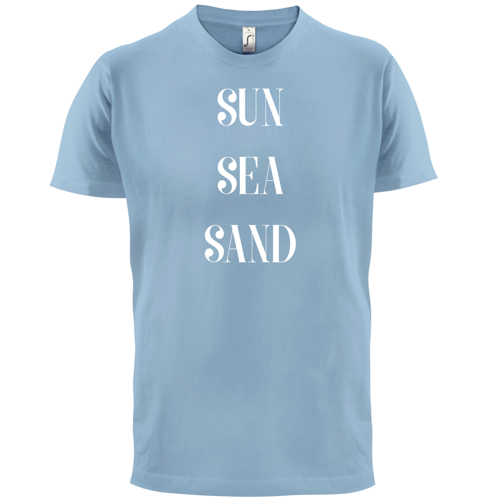 Sun Sea Sand T Shirt
