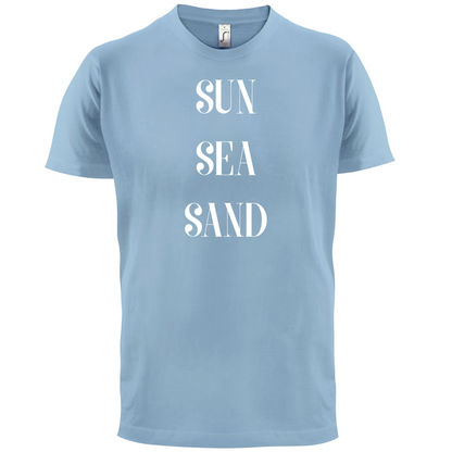 Sun Sea Sand T Shirt
