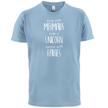 Sing With Mermaaids T Shirt