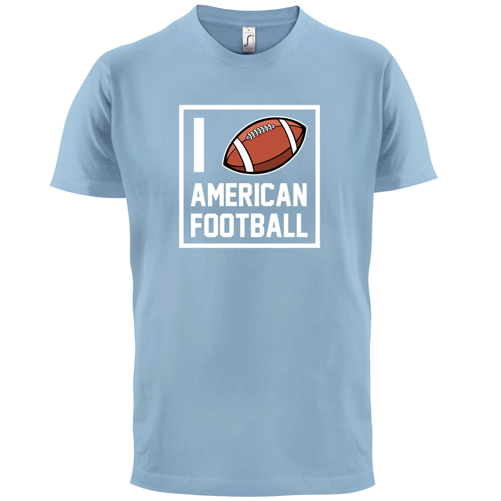 I Heart American Football T Shirt