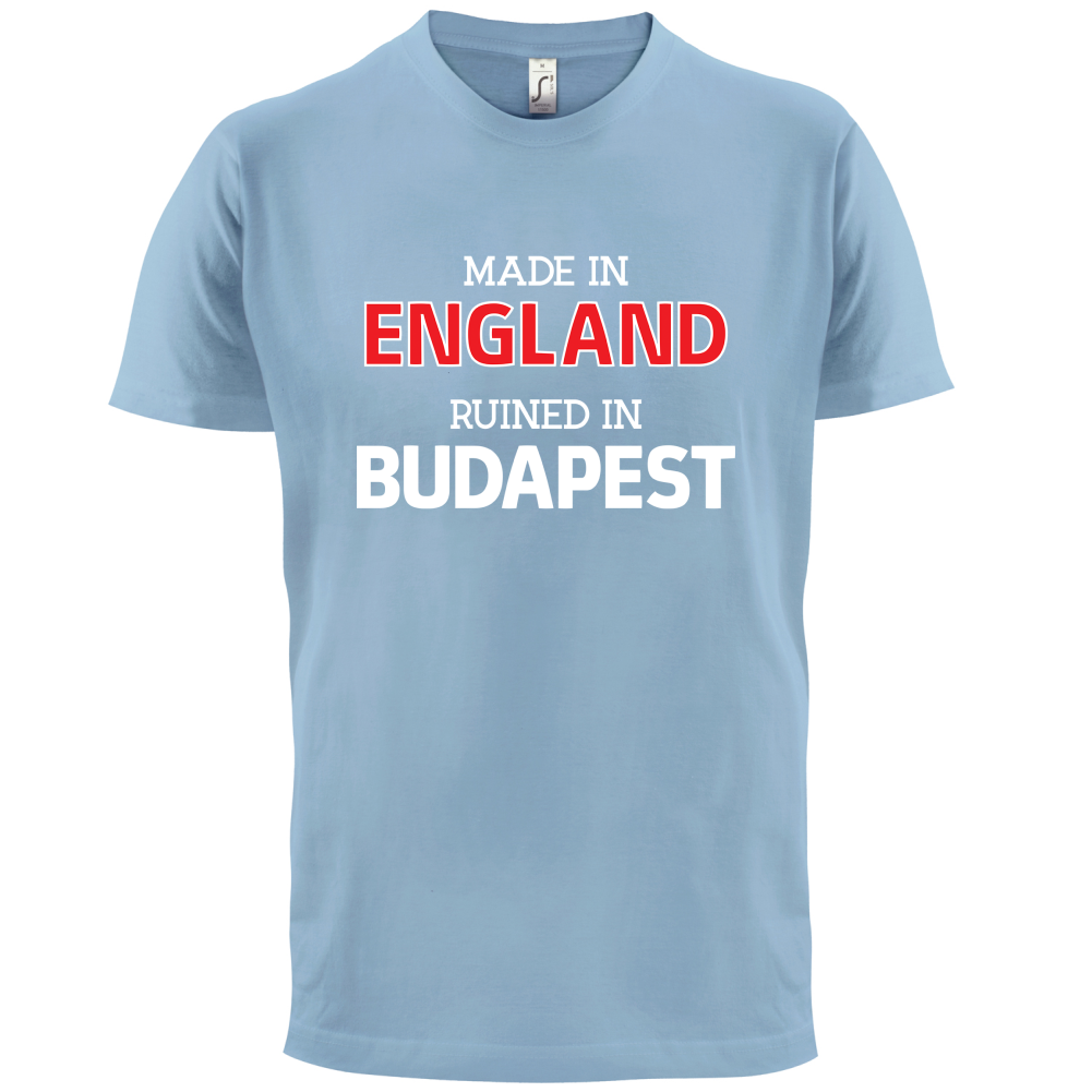 Ruined In Budapest T Shirt