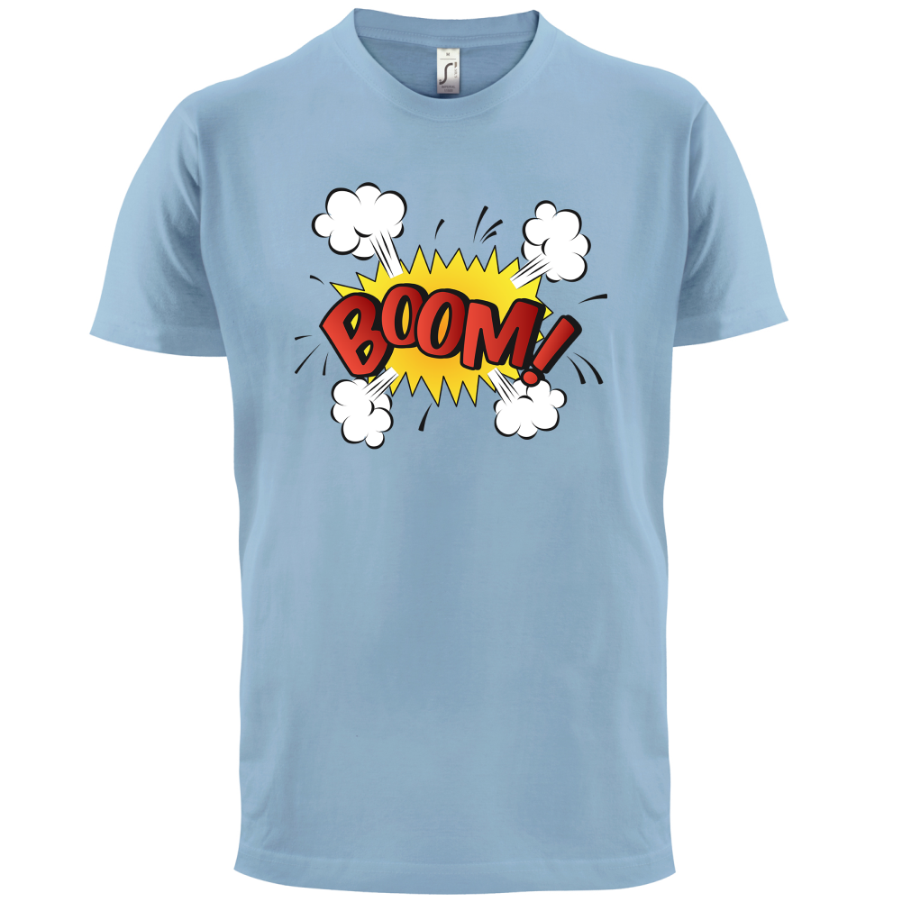 BOOM! Word Art T Shirt