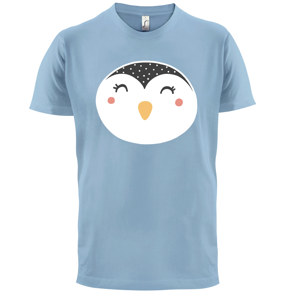 Smiley Face Penguin T Shirt
