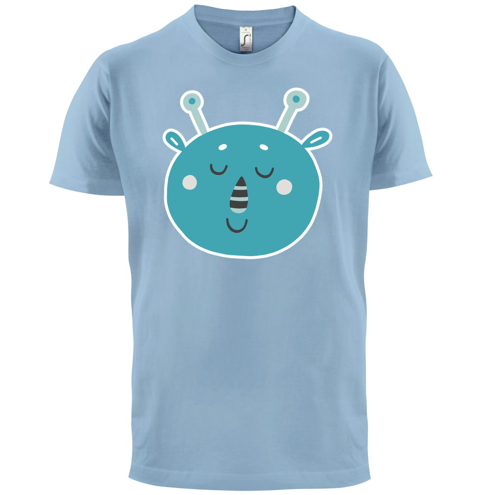 Smiley Face Martian T Shirt