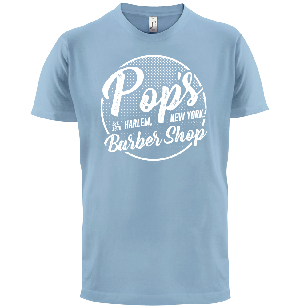 Pop's Barber Shop T Shirt