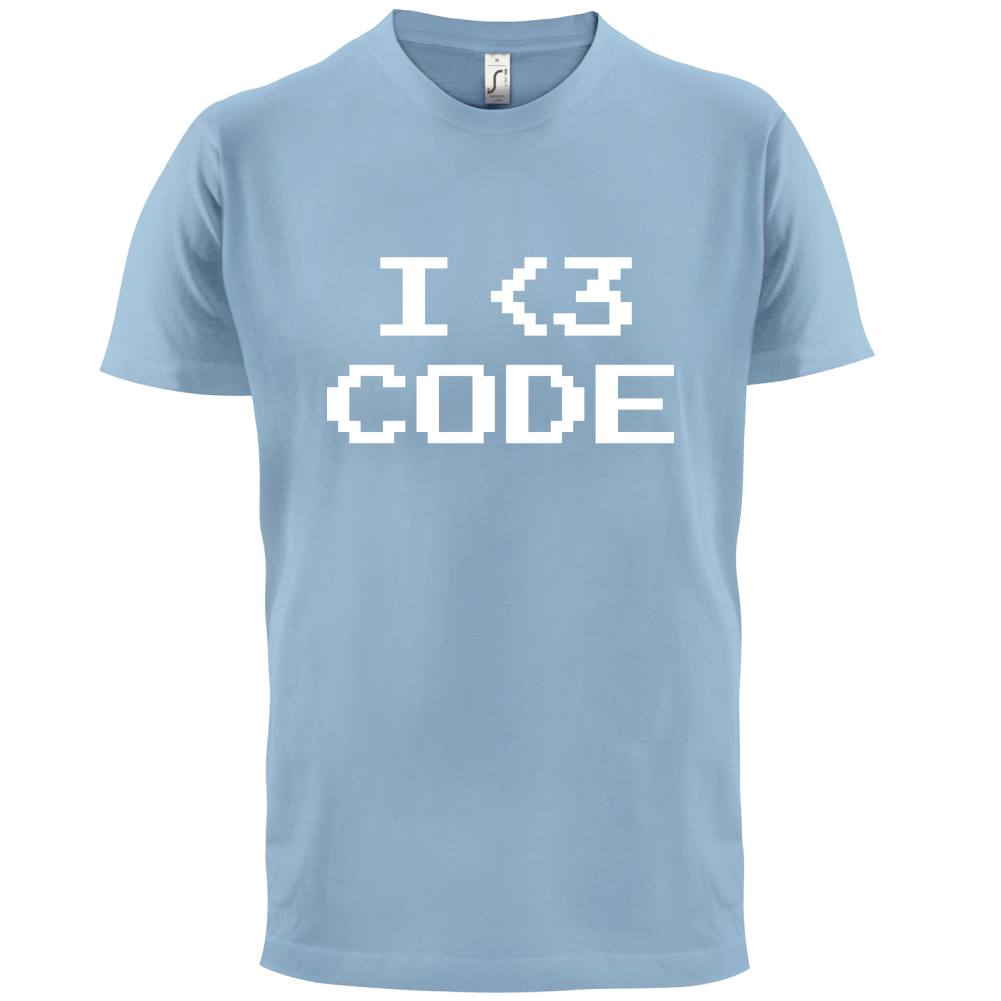 I Heart Code T Shirt