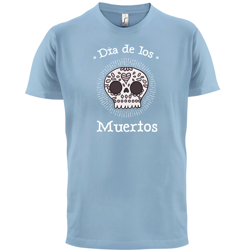 Dia De Los Muertos Skull T Shirt