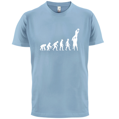 Evolution of Rugby Line Out T Shirt