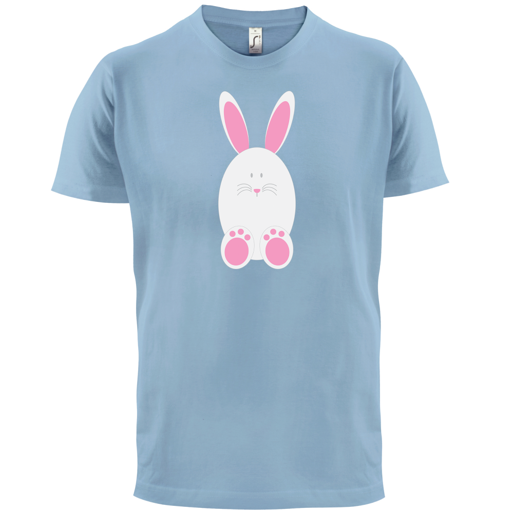 White Easter Bunny T Shirt
