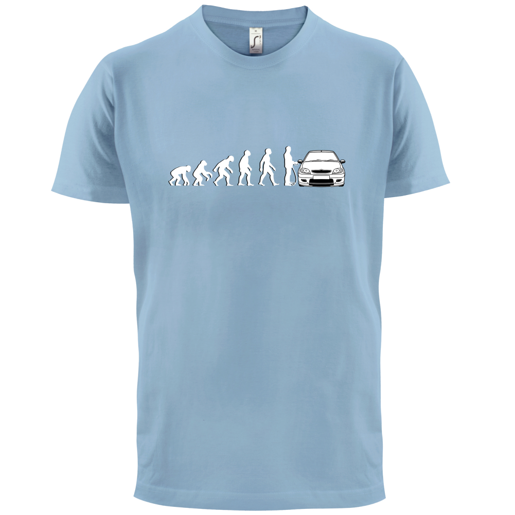 Evolution of Man Saxo Driver T Shirt