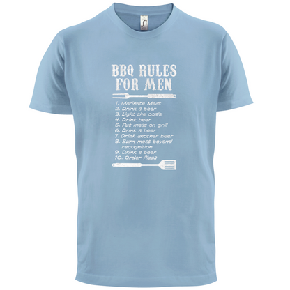 BBQ Rules for MEN T Shirt