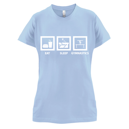 Eat Sleep Gymnastics T Shirt