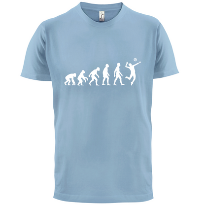 Evolution of Man Volleyball T Shirt