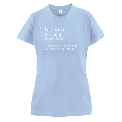 Funny Definition Heaven T Shirt