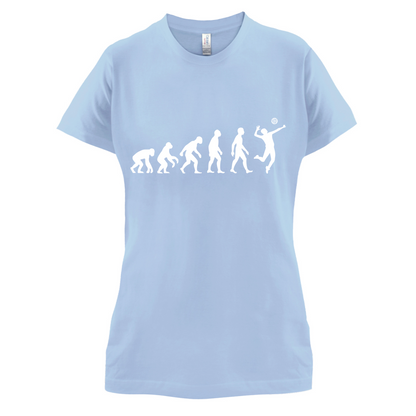 Evolution of Man Volleyball T Shirt