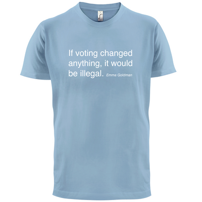 If Voting Changed Anything T Shirt